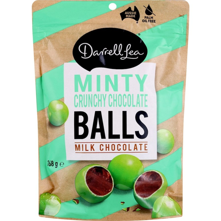 Darrell Lea Minty Crunchy Chocolate Balls 168g