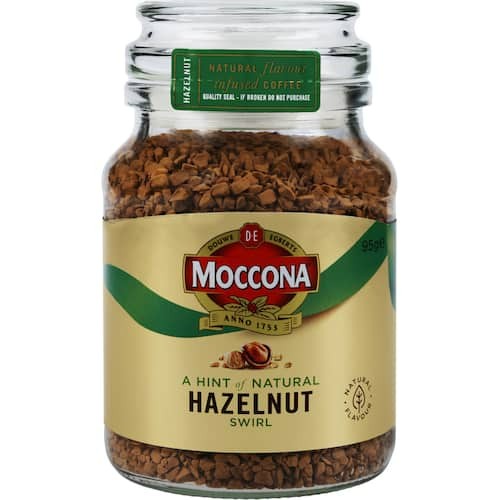 Moccona Instant Coffee Hazelnut Jar 95g