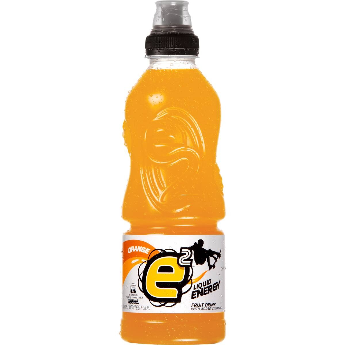 E2 Sports Drink Orange 800ml vibrant citrus hydration beverage bottle