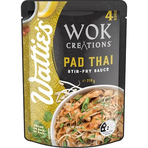 Watties Wok Creations Stir-fry Sauce Pad Thai 210g