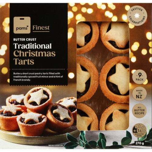 Pams Traditional Christmas Tarts 270g