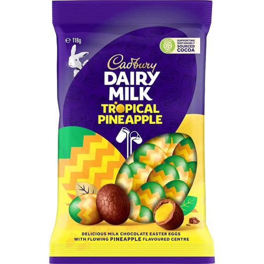 Cadbury Mini Eggs Tropical Pineapple 118g