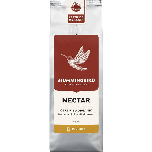 Hummingbird Coffee Plunger Nectar 200g