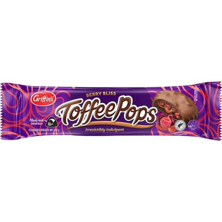 Griffins Toffee Pops Berry Bliss 200g – Kiwi Corner Dairy