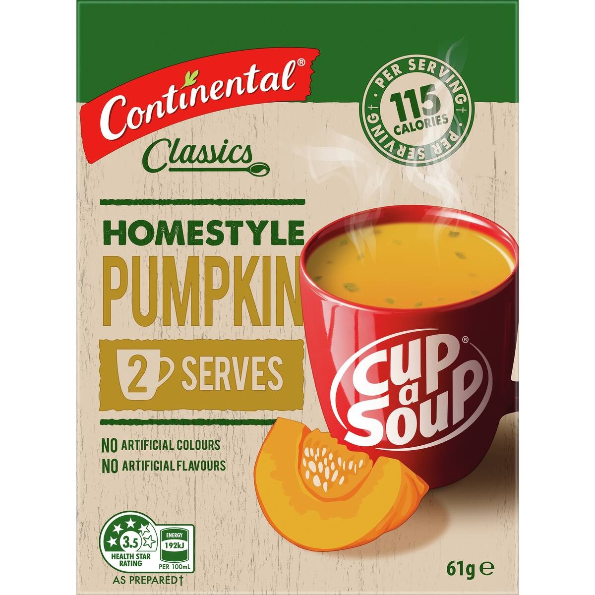 Continental Cup A Soup Homestyle Pumpkin