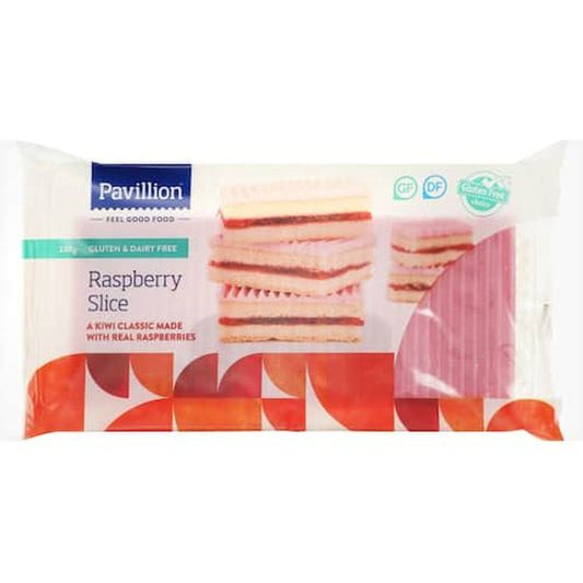 Pavillion Foods Raspberry Slice 330g