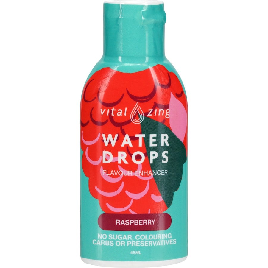 Vital Zing Waterdrops Raspberry 45mL