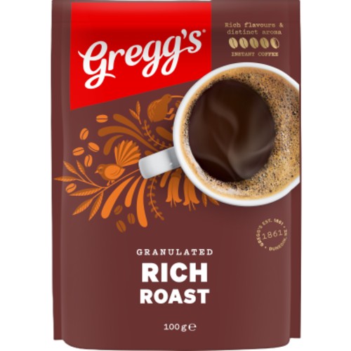 Gregg's Rich Roast Instant Coffee 100g
