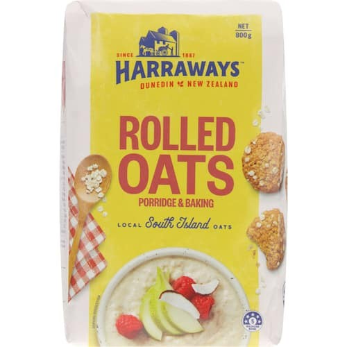 Harraways Rolled Oats 800g