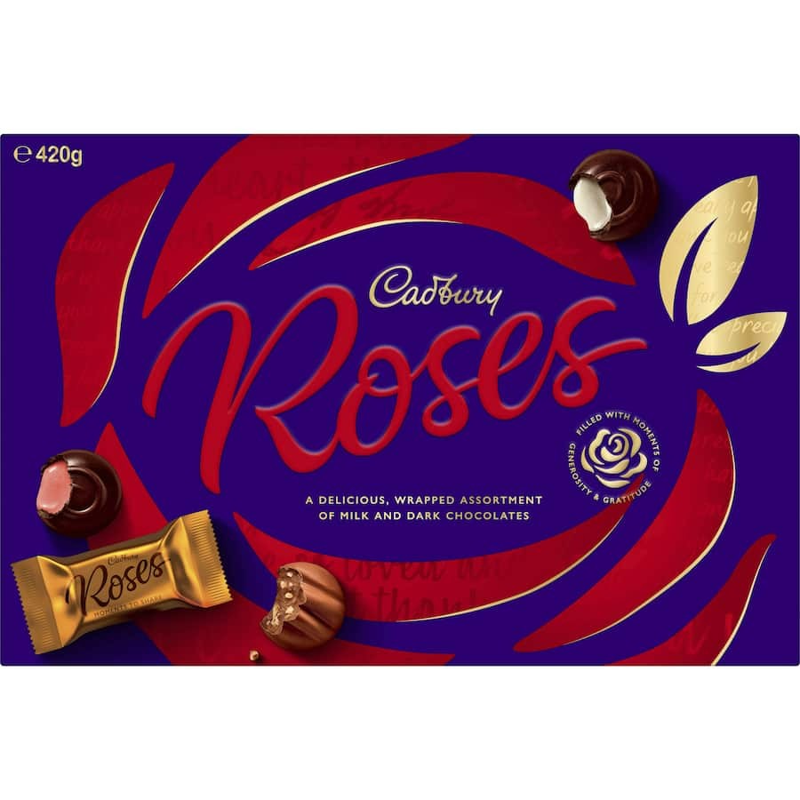 Cadbury Chocolates Roses 420g