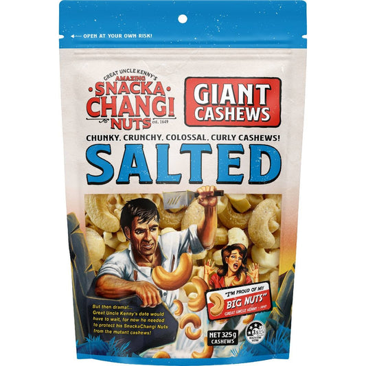 Snackachangi Cashews Salted 325g