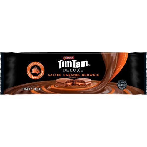 Arnott's Tim Tam Deluxe Salted Caramel Brownie 175g