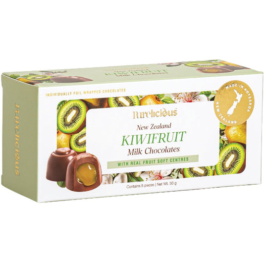 Purelicious Kiwifruit Milk Chocolates 50g