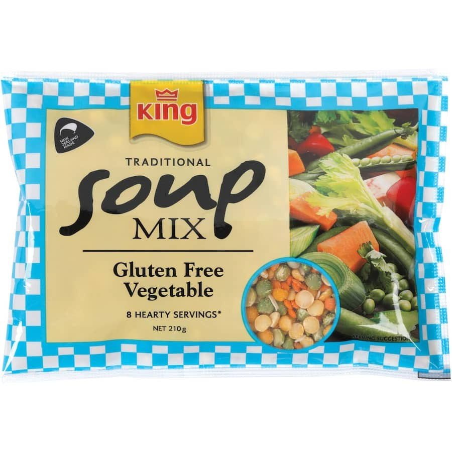 King Soup Mix Gluten Free Vegetable 210g