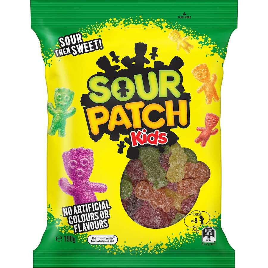 The Natural Confectionery Co Sour Patch Kids 190g