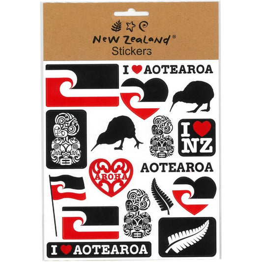 Stickers NZ Maori Aroha