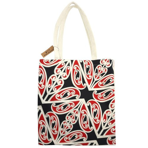 Cotton Tote Bag NZ Maori Design