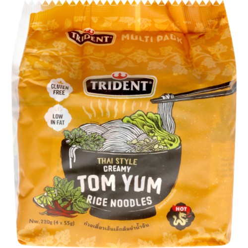 Trident Thai Style Creamy Tom Yum Rice Noodles 220g