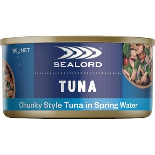 Sealord Tuna Chunky Style In Spring Water 185g