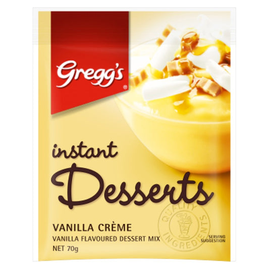 Greggs Instant Dessert Vanilla Creme 70g