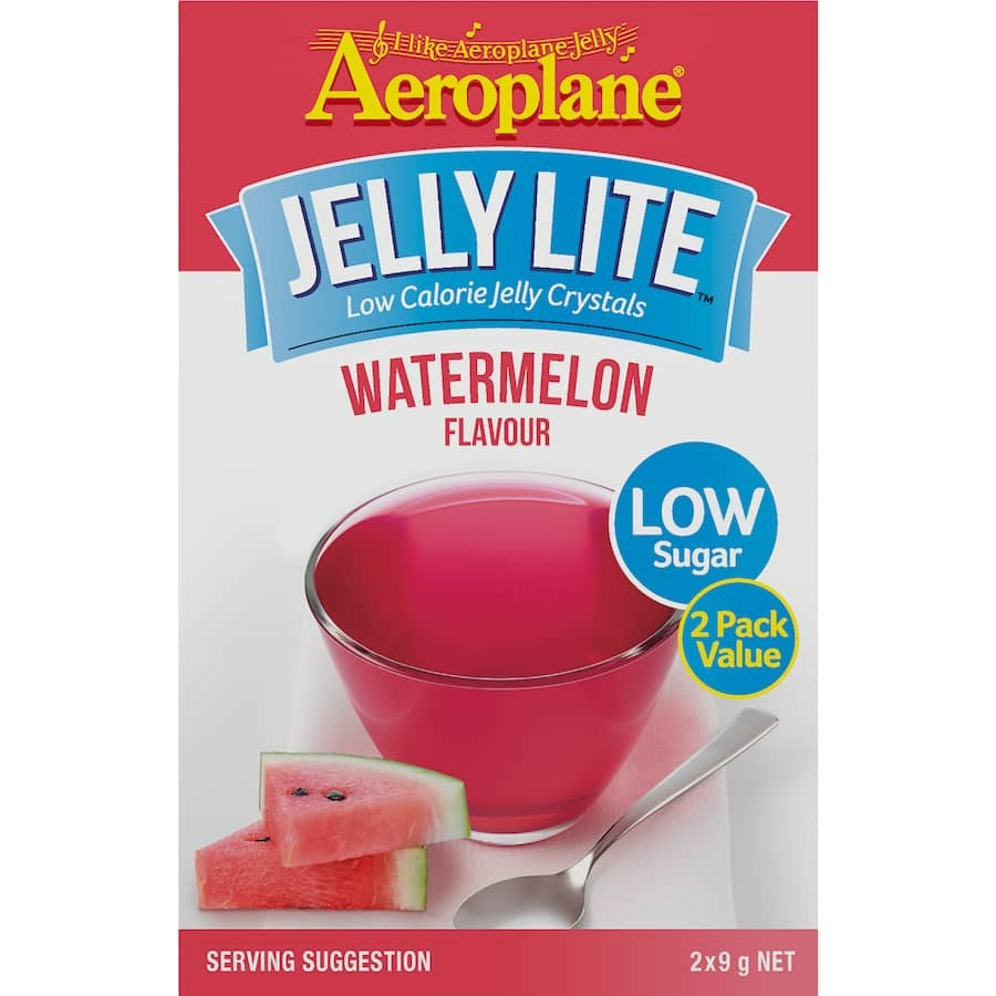 Aeroplane Jelly Lite Watermelon 2 x 9g