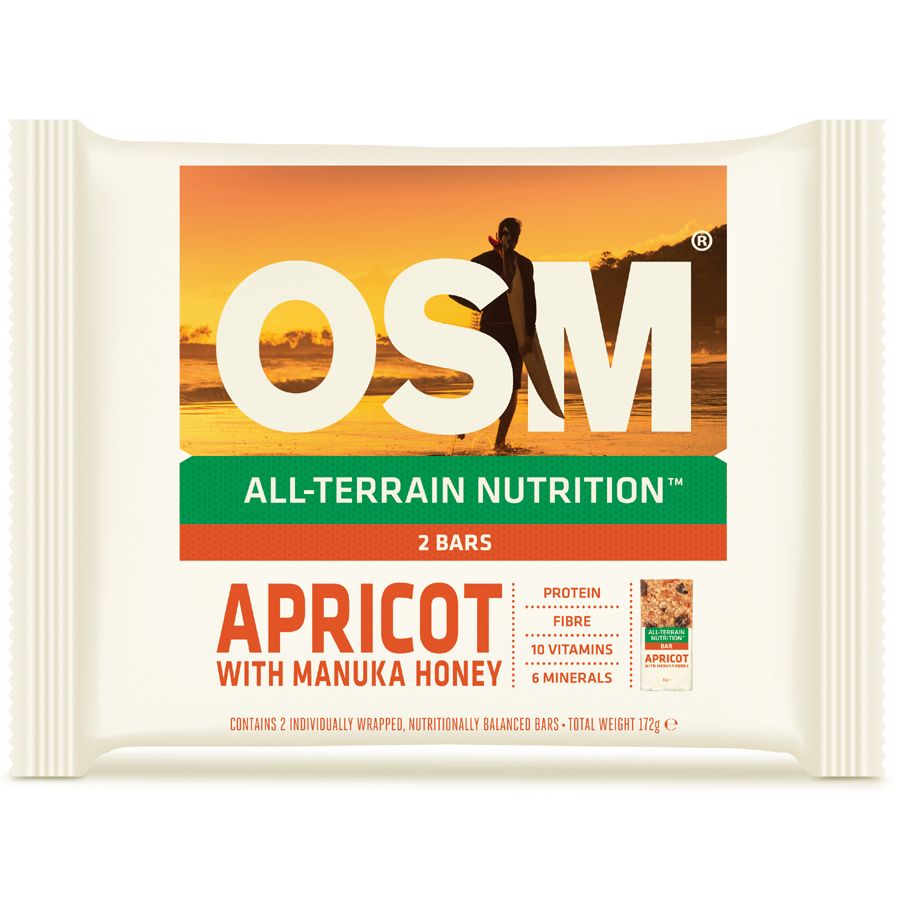 One Square Meal Muesli Bars Apricot 172g Kiwi Corner Dairy