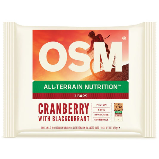 One Square Meal Muesli Bars Cranberry & Blackcurrant 170g