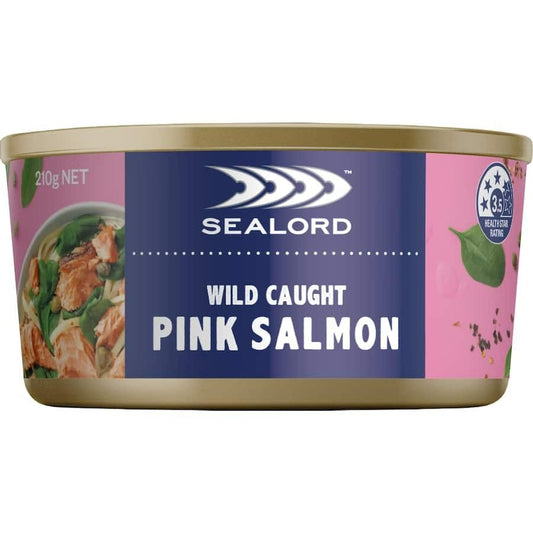 Sealord Salmon Pink Wild Caught 210g