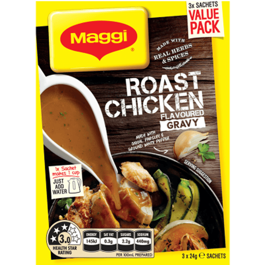 Maggi Gravy Mix Roast Chicken 3pk