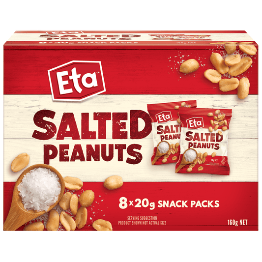 Eta Peanuts Snack Pack 8pk