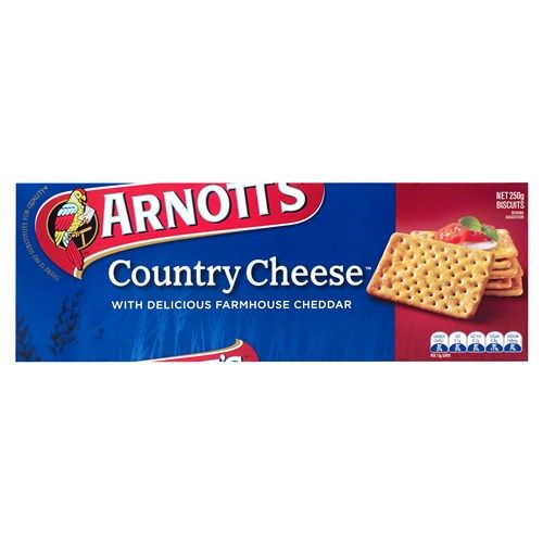 Arnotts Crackers Country pkt 250g