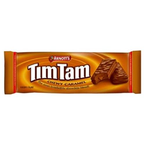 Arnotts Tim Tam Chocolate Biscuits Caramel 175g