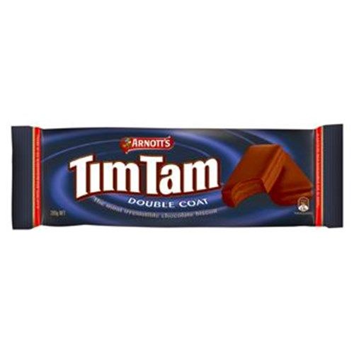 Arnotts Tim Tam Chocolate Biscuits Double Coat 200g