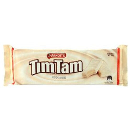 Arnotts Tim Tams Chocolate Biscuits White 165g