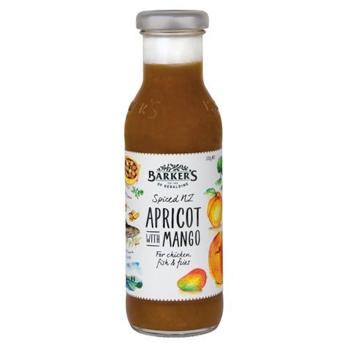 Barkers Spiced NZ Apricot sauce With Mango 330g