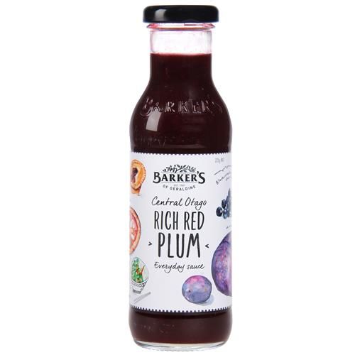 Barkers Plum sauce Rich Red 325g