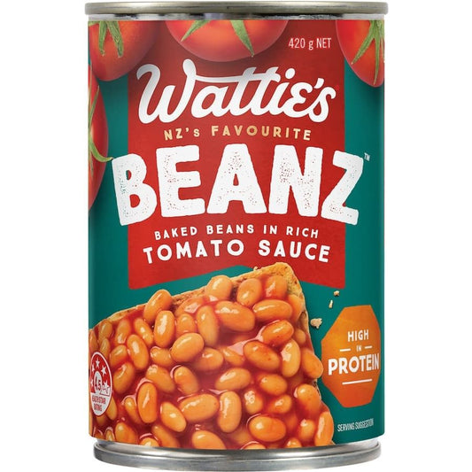 Watties Baked Beans In Tomato Sauce 420g