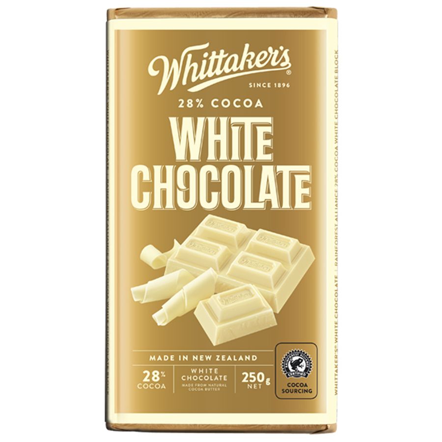 Whittakers Chocolate Block White 250g