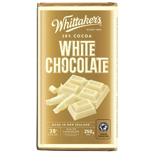 Whittakers Chocolate Block White 250g