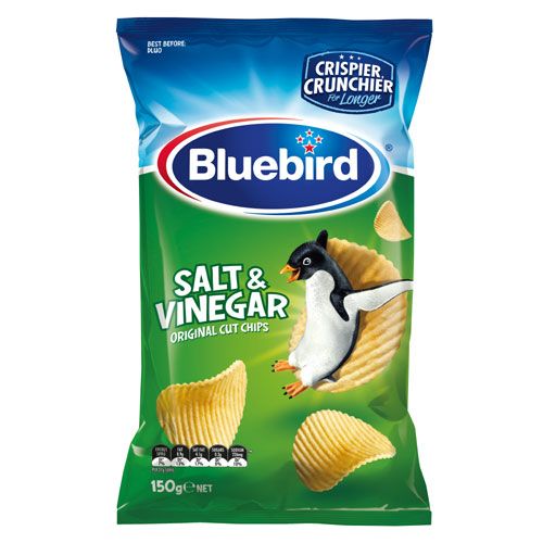 Bluebird Originals Potato Chips Salt & Vinegar 150g