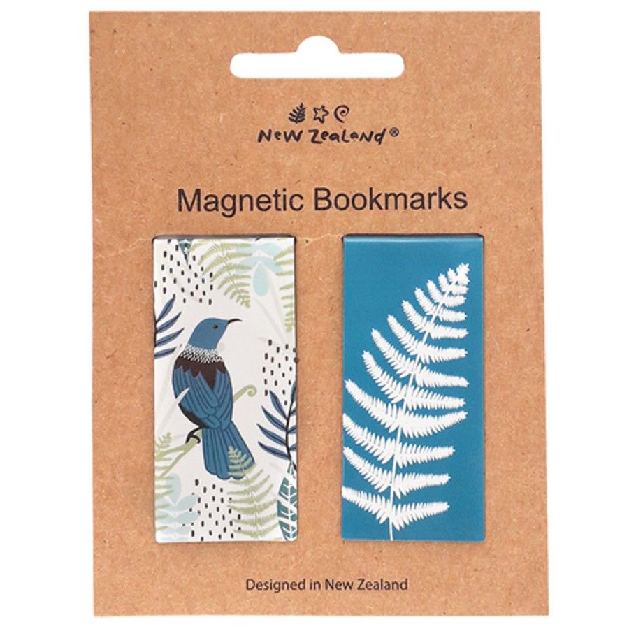 Bookmark Magnetic Tui & Fern 2pc