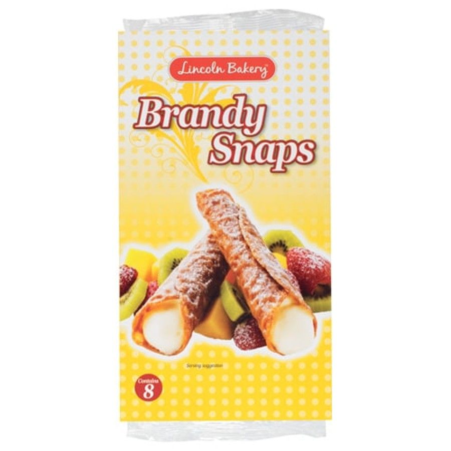 Lincoln Bakery Brandy Snaps 8 pack