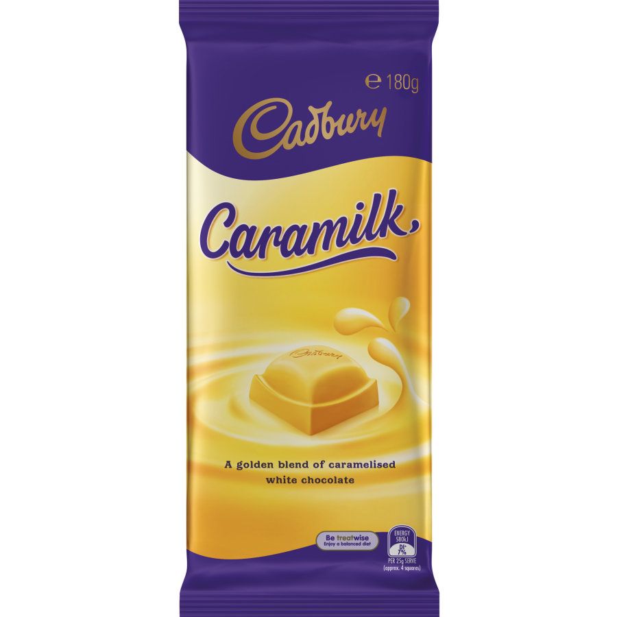 Cadbury Chocolate Block Caramilk 180g