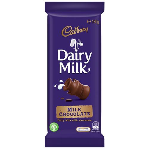 Cadbury Chocolate Block Plain 180g