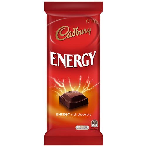 Cadbury Chocolate Block Energy 180g