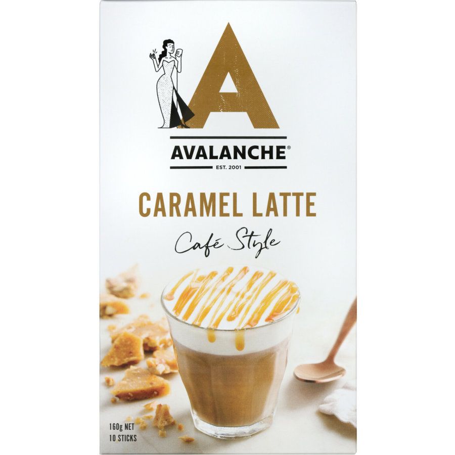 Avalanche Cafe Style Caramel Latte 160g