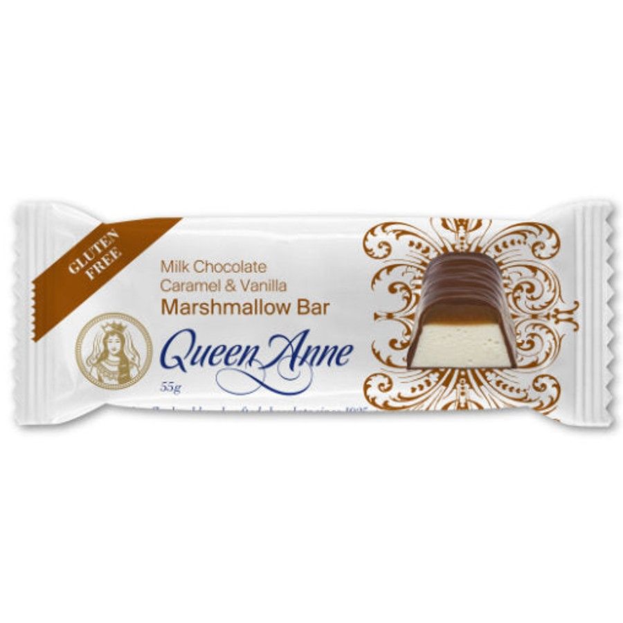 Queen Anne Caramel and Vanilla Marshmallow Bar 55g