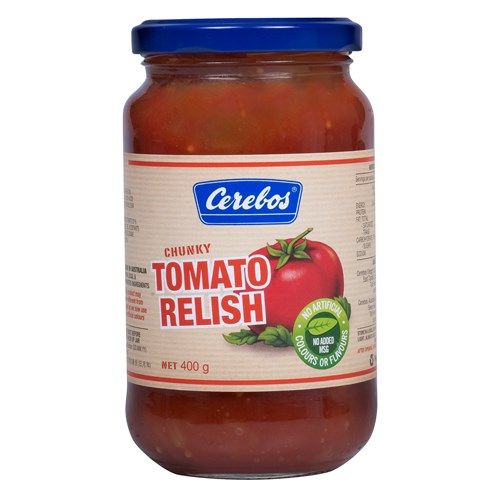 Cerebos Relish Tomato jar 400g
