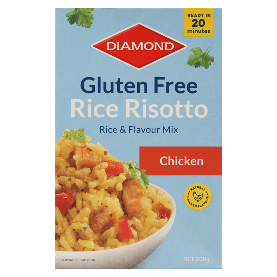 Diamond Risotto Gluten Free Chick 200g – Kiwi Corner Dairy