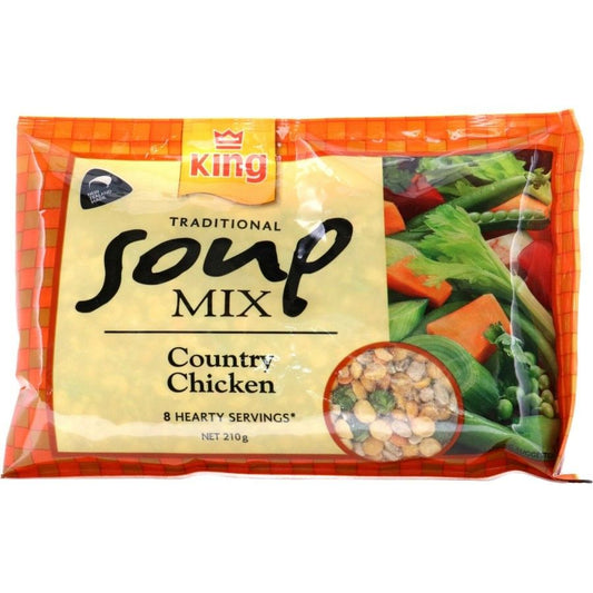 King Soup Mix Country Chicken pkt 210g